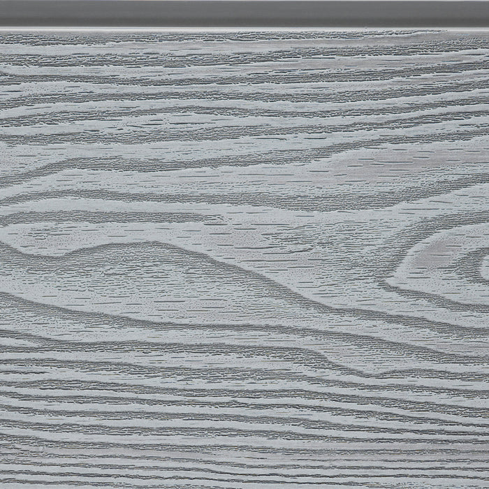 Select Living Group composite fencing texture close up product shot, Light Grey Flat fence panel