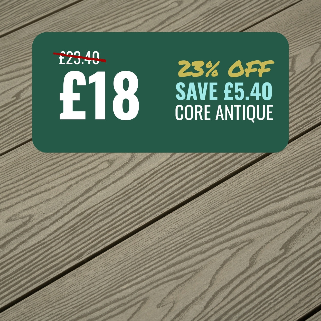 Core Antique Decking