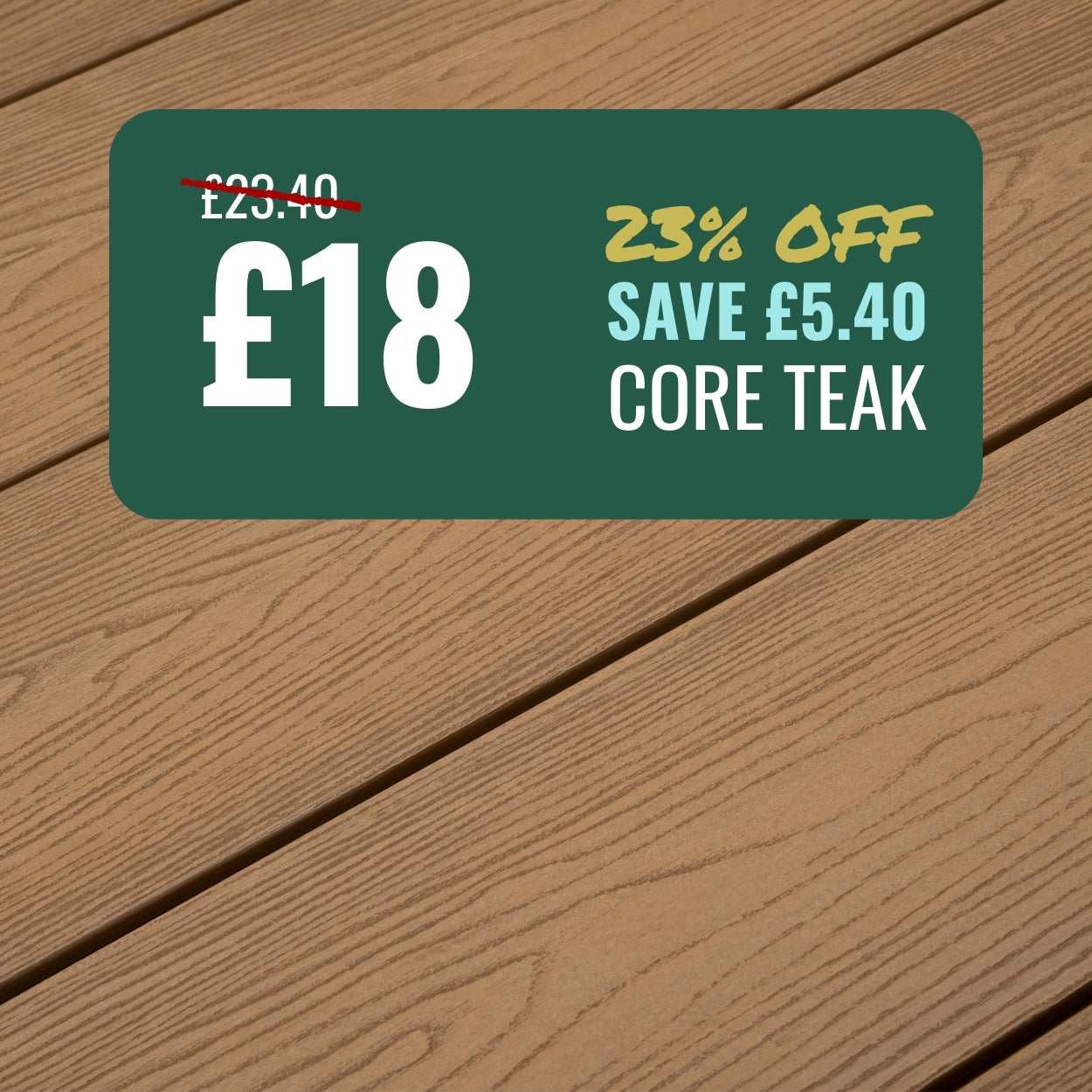 Core Teak Decking
