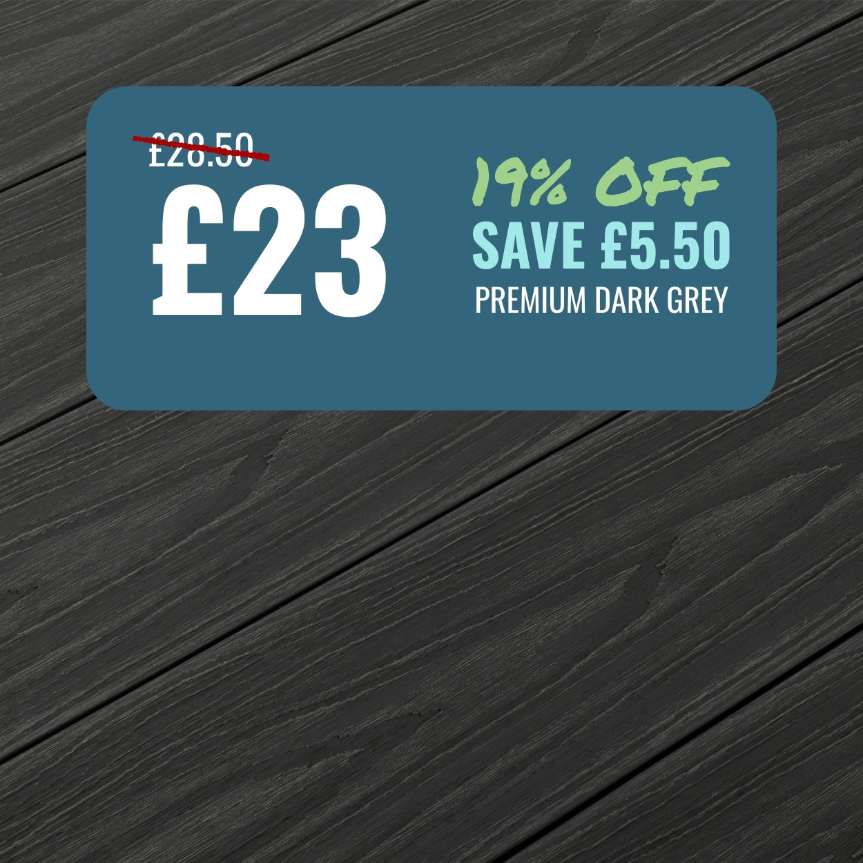 Premium Dark Grey Decking