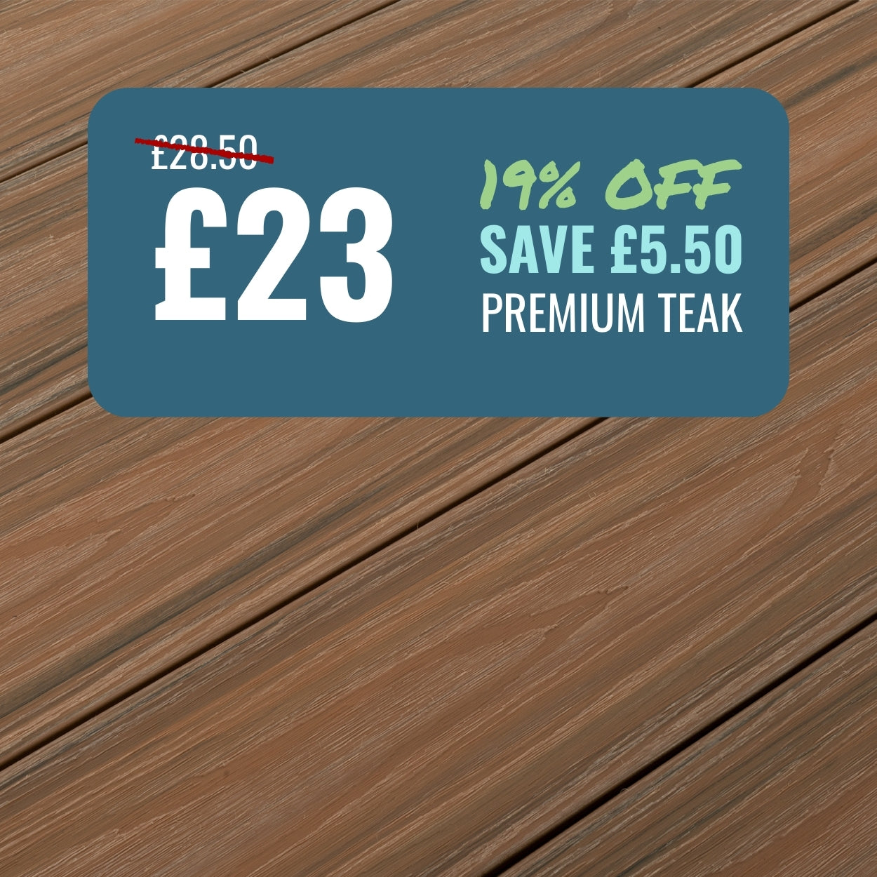Premium Teak Decking
