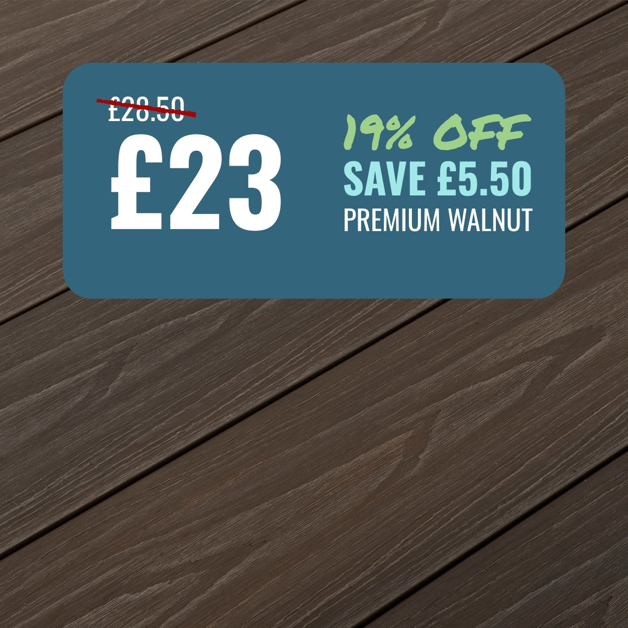 Premium Walnut Decking