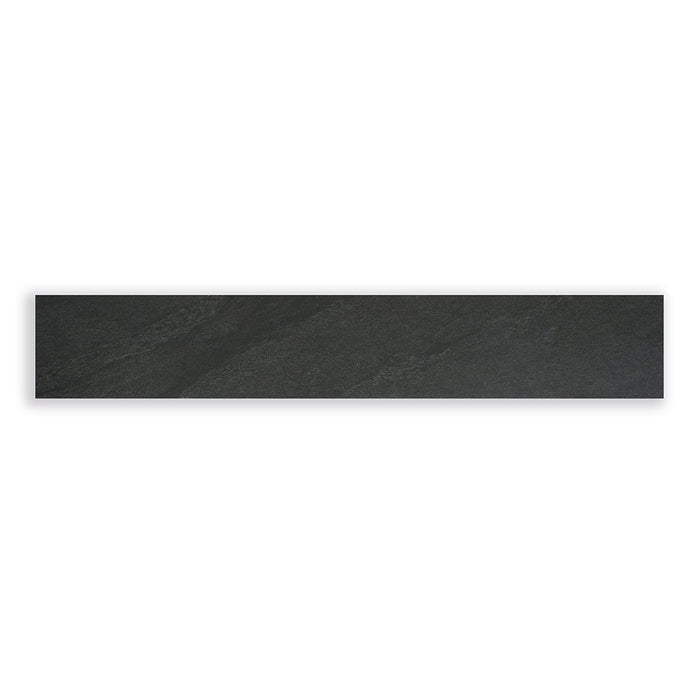 Dark Grey Aravalli Porcelain Paving Edging Planks (Pack of 2) | 150mm x 900mm