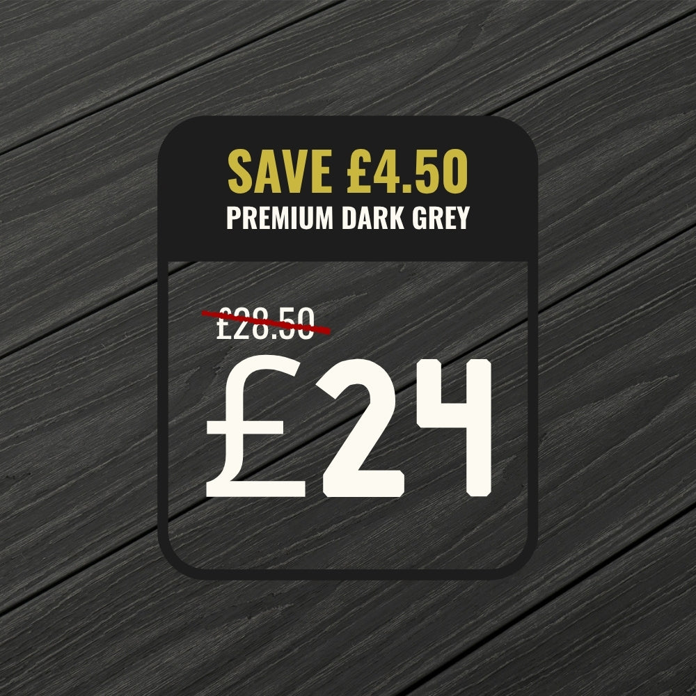 Premium Dark Grey Decking