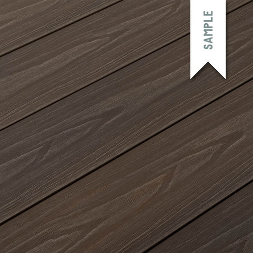 composite decking free sample premium walnut