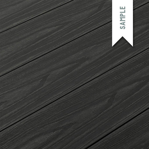composite decking free sample premium  dark grey