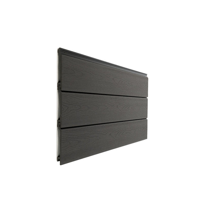 Composite cladding boards dark grey