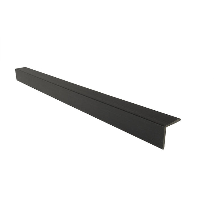 composite decking corner trim dark grey