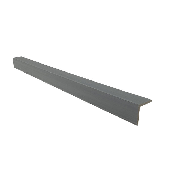 composite decking corner trim light grey