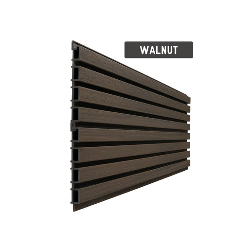 premium composite panelling walnut
