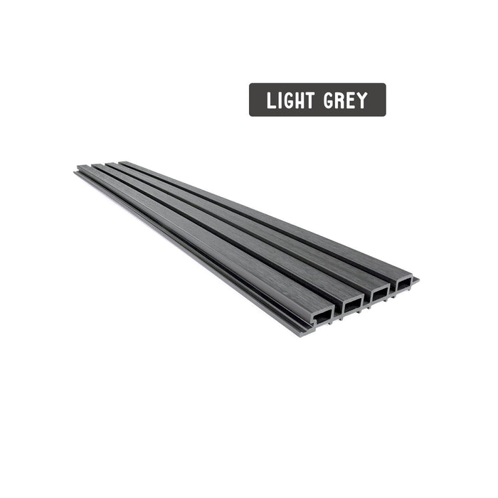premium composite panelling light grey