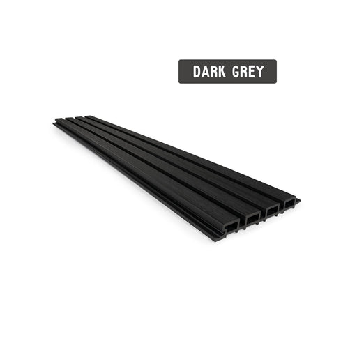 premium composite panelling dark grey